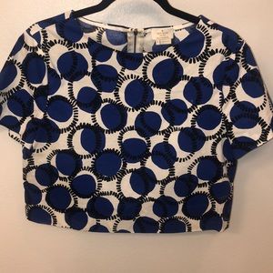 Cropped Kate Spade top!